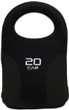 CAP Barbell Soft Kettlebell, 20-Pounds, Black