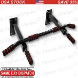 Authentic Wall Mounted Chin Up Pull Up Exercise Bar Chinning Up Bars Bracket Workout Dip Station