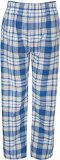 Boxercraft Adult Classic Flannel Lounge Pants – F24 – Royal / Silver – X-Large