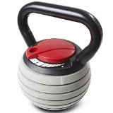 Titan Fitness 5 lb. – 35 lb Adjustable Kettlebell Weight Lifting Swing Workout