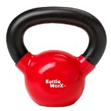 KettleWorX Kick Start Kit With 10 lb Kettlebell ,Red