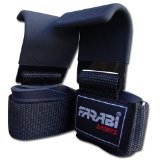 Farabi Pull up Bar Straps Wrist Support Weight Lifting Gym Hook Exercise